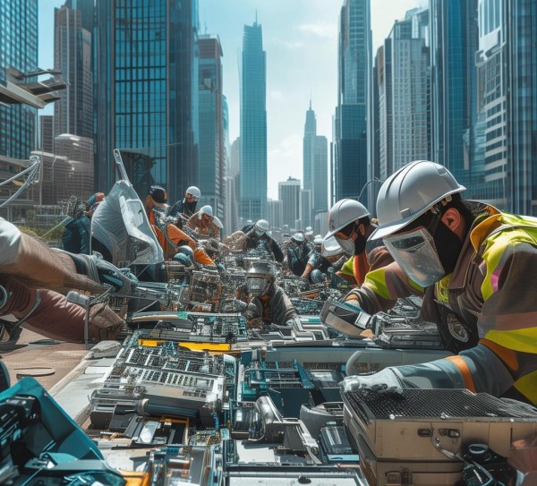 通过回收二手机械设备，重塑电子消费新时代