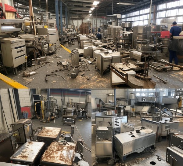 二手食品机械设备网，从 discarded to reprocessed